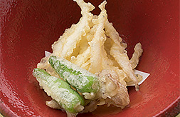 白魚の天ぷら 写真